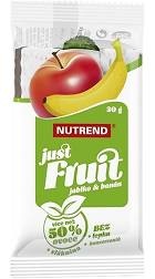 Just fruit tyčinka banán jablko 30 g Nutrend